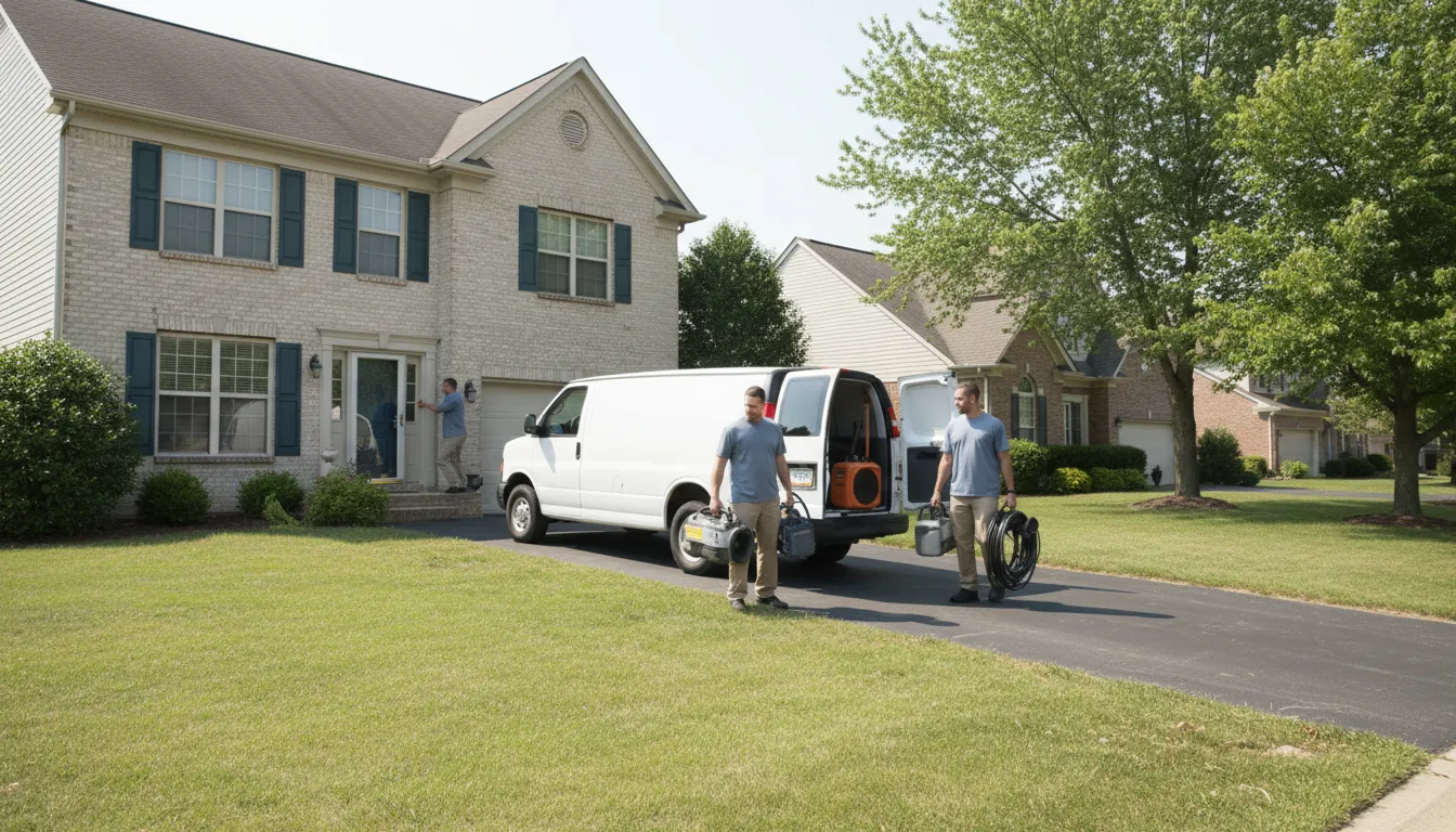Emergency Water Extraction in Louisville, Ohio